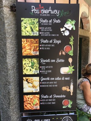 Menu photo 5 Pastakeaway Manarola, SP