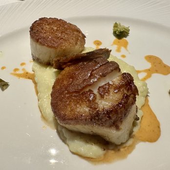 Mizuna - Divers Scallops - New American Near Me - Denver, Colorado Mizuna - Divers Scallops - New American Near Me - Denver, Colorado