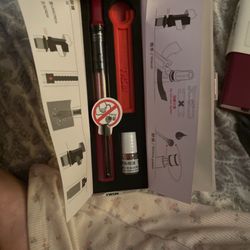 Twsbi fountain pen in the color plum (fine nib)