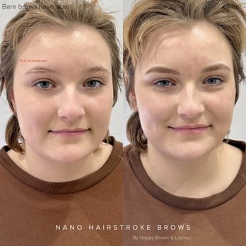 Happy Brows & Lashes - NANO HAIRSTROKE BROWS - Eyelash Service Near Me - Amarillo, Texas Happy Brows & Lashes - NANO HAIRSTROKE BROWS - Eyelash Service Near Me - Amarillo, Texas