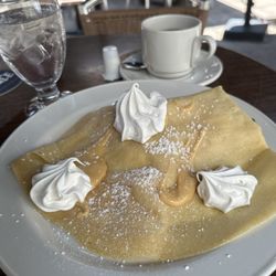 Le Petit Château - Maple Butter crepe with ice cream (inside)