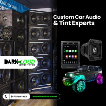 Dark and Loud - Premium window tint & powerful car audio all in one place. Make it dark, make it loud -- only at Dark and Loud! - Car Window Tinting Near Me - El Paso, Texas