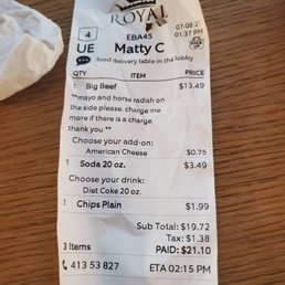 As long as you don't ask them to follow special requests you can overpay for everything on the menu.