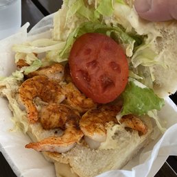 Grilled or Fried Shrimp Sandwich