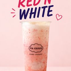 Red N White
Sweet strawberry. Smooth vanilla. One seriously refreshing sip.
Our Red N White blends creamy vanilla and juicy strawberr