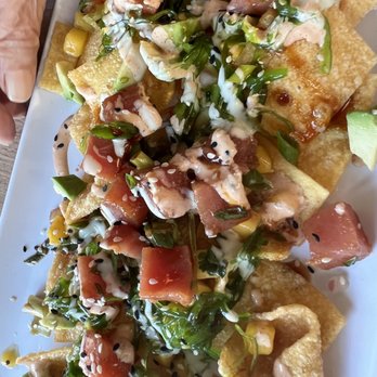 Cobb's Landing - Ahi Tuna Nachos - Seafood Near Me - Fort Pierce, Florida Cobb's Landing - Ahi Tuna Nachos - Seafood Near Me - Fort Pierce, Florida