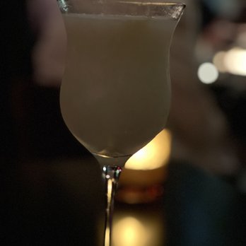 CUT - Show Me Love cocktail was yummy and so sexy in this glass. Vodka, lime juice and St. Germain - Steakhouses Near Me - New York, New York CUT - Show Me Love cocktail was yummy and so sexy in this glass. Vodka, lime juice and St. Germain - Steakhouses Near Me - New York, New York