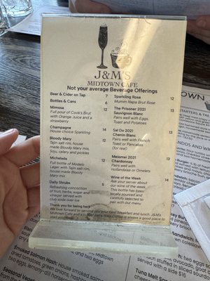 Menu photo 6 J & M's Midtown Cafe Santa Rosa, CA