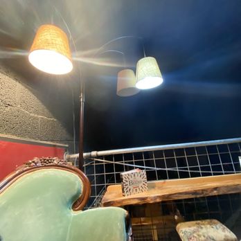Mars Theatre Brewing Company - Unmatching lighting/bulbs in the otherwise cute tree lamp - Breweries Near Me - Mars Hill, North Carolina Mars Theatre Brewing Company - Unmatching lighting/bulbs in the otherwise cute tree lamp - Breweries Near Me - Mars Hill, North Carolina