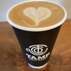 Tamp Coffee Co - Oat milk latte