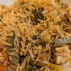 Rudra Indian Bistro - Vegetarian Biryani ($16.95)