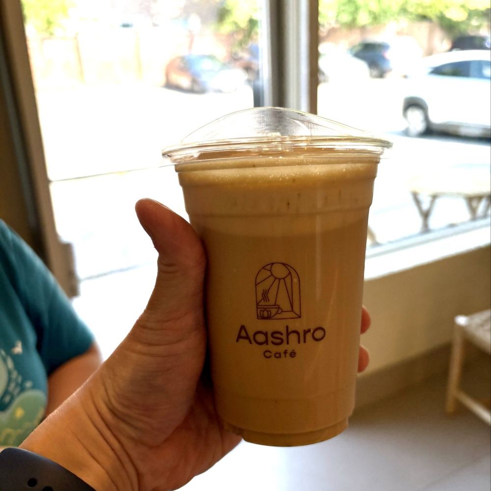 Aashro Cafe - Tried the cold Indian coffee. It's not bad. - Vegetarian Near Me - North York, Ontario Aashro Cafe - Tried the cold Indian coffee. It's not bad. - Vegetarian Near Me - North York, Ontario