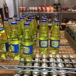 Inca Kola in bottles