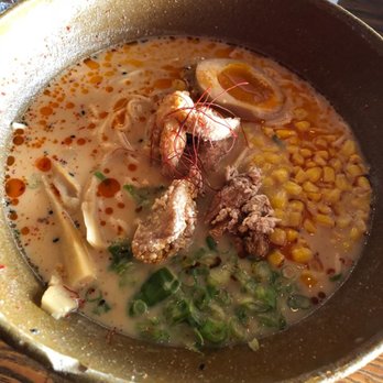 Ramen Jin - Spicy miso with chicken - Ramen Near Me - Houston, Texas Ramen Jin - Spicy miso with chicken - Ramen Near Me - Houston, Texas