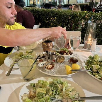 Prime One Twelve - Hearts of Romaine Caesar Salad, oysters , tuna poke special - Steakhouses Near Me - Miami Beach, Florida Prime One Twelve - Hearts of Romaine Caesar Salad, oysters , tuna poke special - Steakhouses Near Me - Miami Beach, Florida