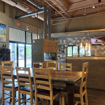 Chisos Grill - Interior behind bar - American Near Me - Bee Cave, Texas