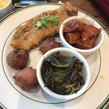Fixins Soul Kitchen - Catfish, hush puppies, greens and yams - Soul Food Near Me - Tulsa, Oklahoma Fixins Soul Kitchen - Catfish, hush puppies, greens and yams - Soul Food Near Me - Tulsa, Oklahoma