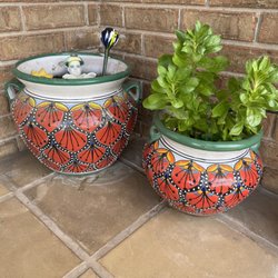 Garden Sprout - Pots purchased at the same time are fine. They are outside all year as well as the birdbath.