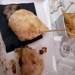 Steak and mushroom sandwich Steak and mushroom sandwich