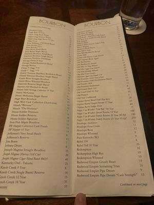 Menu photo 2 Low Bar Traverse City, MI