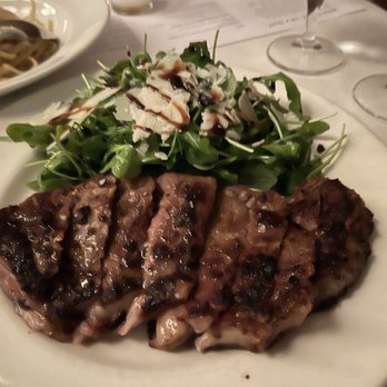 Bottino - Sliced New York Strip Steak Salad - Italian Near Me - New York, New York Bottino - Sliced New York Strip Steak Salad - Italian Near Me - New York, New York