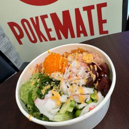 Small bowl- two proteins and tons of toppings Small bowl- two proteins and tons of toppings