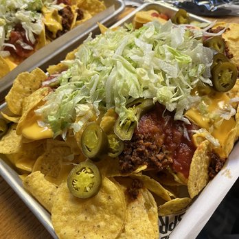 Foggy Goggle - 1/2 order of Nachos!  BIG serving and good! - New American Near Me - Champion, Pennsylvania