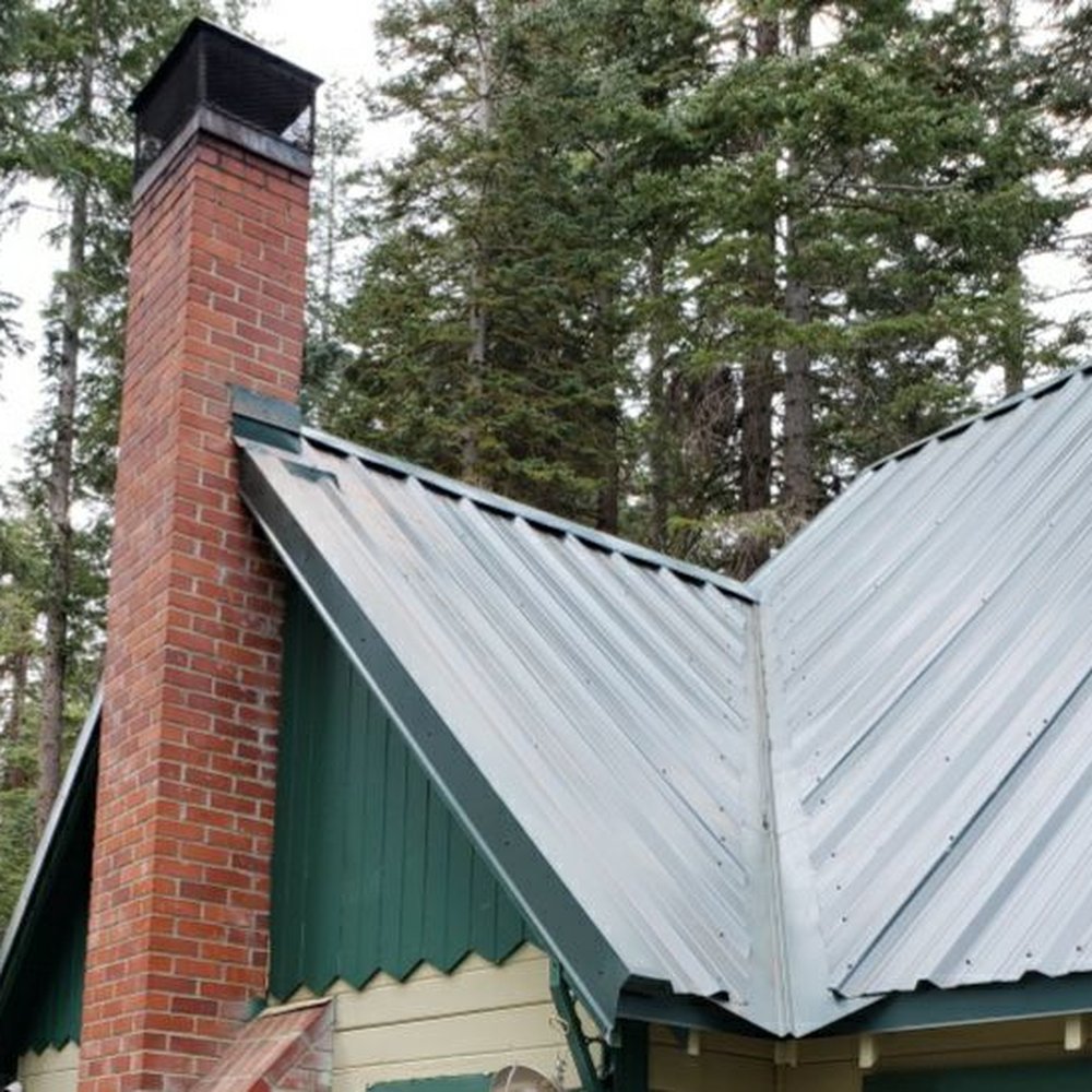 New metal roof! New metal roof!