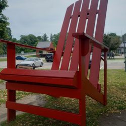 Town Of Perth - Huge Adirondack chair