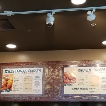 Ezell's Famous Chicken - Menu as of 2/2/2020 - Southern Near Me - Tigard, Oregon Ezell's Famous Chicken - Menu as of 2/2/2020 - Southern Near Me - Tigard, Oregon