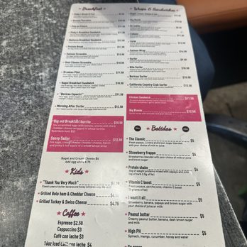 Pinky’s - Menu - Breakfast & Brunch Near Me - San Juan, Puerto Rico Pinky’s - Menu - Breakfast & Brunch Near Me - San Juan, Puerto Rico