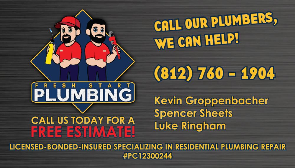 Slide of Fresh Start Plumbing