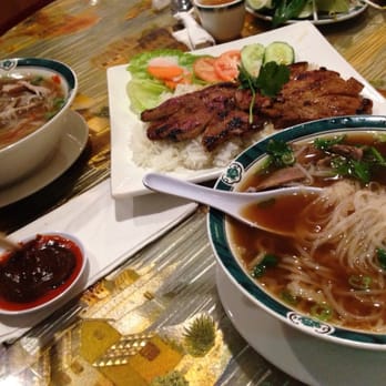 Pho So 1 Boston - Grilled chicken and two bowls of pho - Vietnamese Near Me - Randolph, Massachusetts Pho So 1 Boston - Grilled chicken and two bowls of pho - Vietnamese Near Me - Randolph, Massachusetts