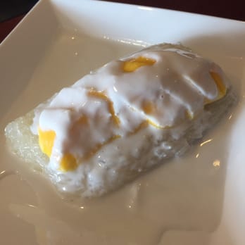 Omaha Mercy Thai Restaurant - Sticky mango rice - Thai Near Me - Omaha, Nebraska
