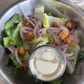 The Front Page - Side Caesar salad - Sandwiches Near Me - Austin, Texas