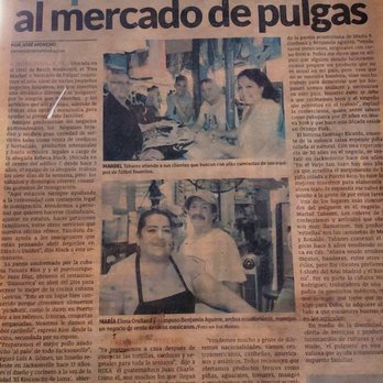 El Taco Naco - a picture of a newspaper article - Food Trucks Near Me - Jacksonville, Florida