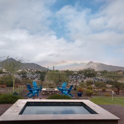 Pure Patio - Here are our new Polywood chairs around our fire pit.