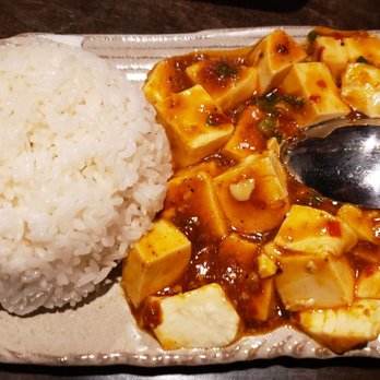 Uncle Zhou - Mapo tofu with rice - Chinese Near Me - Plano, Texas