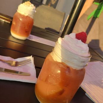 Cilantro And Chive - Raspberry vanilla and toasted coconut cold brew coffees with vodka - Desserts Near Me - Red Deer, Alberta