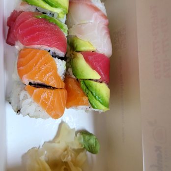 Kenko Sushi & Tea - Rainbow Roll - Sushi Bars Near Me - Columbia, Missouri Kenko Sushi & Tea - Rainbow Roll - Sushi Bars Near Me - Columbia, Missouri