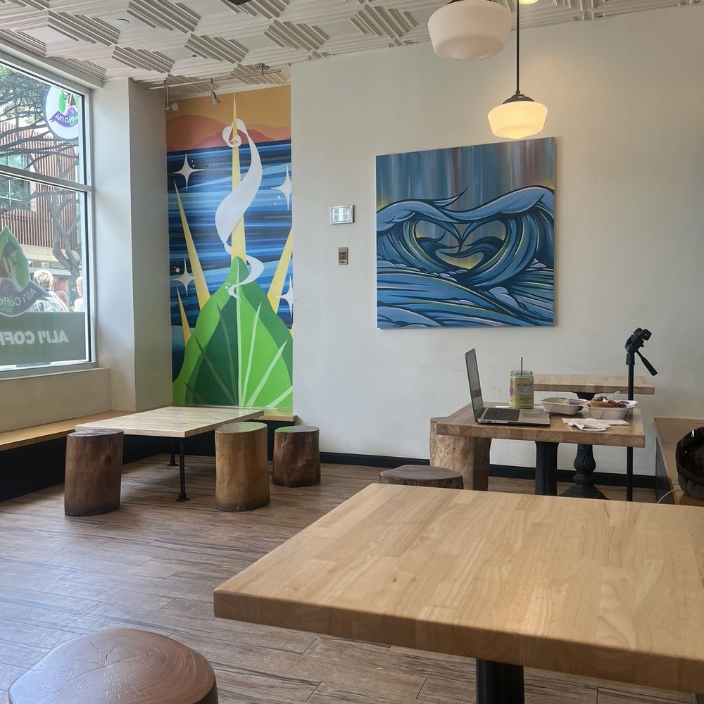 Ali’i Coffee - Part of the inside - Coffee & Tea Near Me - Honolulu, Hawaii