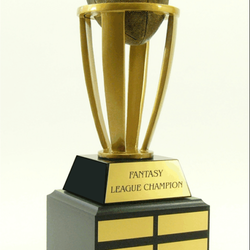 Ampros Award and Trophy - Fantasy Football Championship Trophy