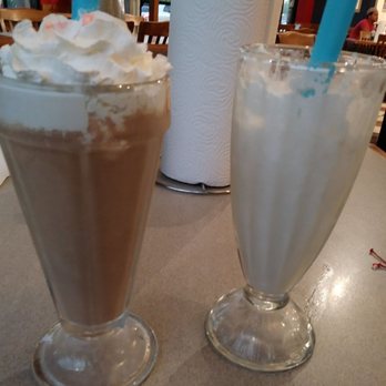 Fuddruckers - I started my milkshake before I took the picture. Little piggy. - Burgers Near Me - Albuquerque, New Mexico