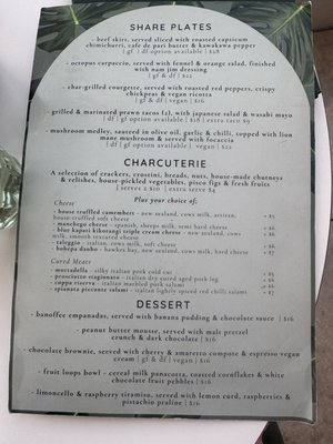 Menu photo 2 Mix’d Cocktail Bar Napier, 