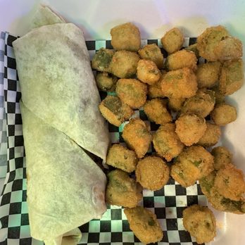 Vestavia Bowl - Philly Cheesesteak Wrap and Fried Okra - Bowling Near Me - Vestavia, Alabama Vestavia Bowl - Philly Cheesesteak Wrap and Fried Okra - Bowling Near Me - Vestavia, Alabama