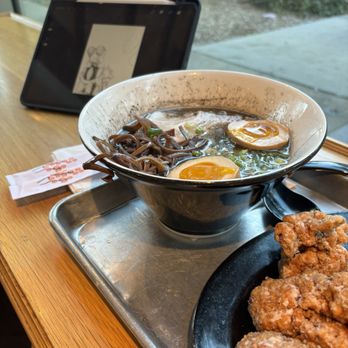 Shōwa Ramen - Black Showa Ramen (with added egg) - Ramen Near Me - La Jolla, California