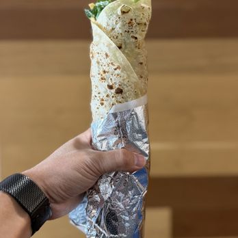 The Kebab Shop - San Diego Grilled Wrap (chicken shawarma, fries, feta, red cabbage slaw, pickled onions, romaine lettuce, tomato, cucumber & garlic yogurt) - Mediterranean Near Me - Burbank, California The Kebab Shop - San Diego Grilled Wrap (chicken shawarma, fries, feta, red cabbage slaw, pickled onions, romaine lettuce, tomato, cucumber & garlic yogurt) - Mediterranean Near Me - Burbank, California