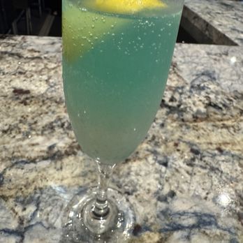 White Rabbit Theater and Lounge - Loved the Prosecco drink with a sweet lemon twist and glitter that swirled through .. beautiful and tasty - Performing Arts Near Me - Reno, Nevada