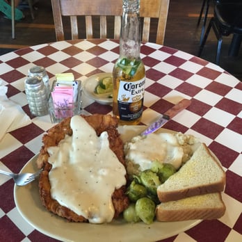 The Grace Miller Gracie's - Everyone told me that Gracie's has the best chicken fried steak - I couldn't agree more!!!!! - Comfort Food Near Me - Bastrop, Texas The Grace Miller Gracie's - Everyone told me that Gracie's has the best chicken fried steak - I couldn't agree more!!!!! - Comfort Food Near Me - Bastrop, Texas