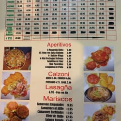 Kiki's Pizza - Menu page 1